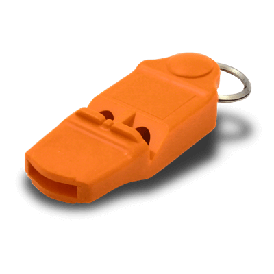 Safety Whistle - Orange