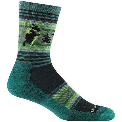 Men's Willoughby Micro Crew Lightweight Hiking Sock - Forest