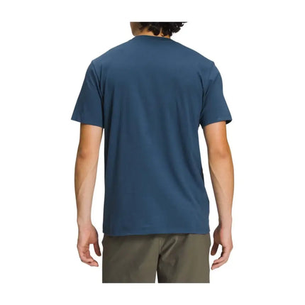 Men's The North Face Half Dome T-Shirt- Shady Blue/TNF White