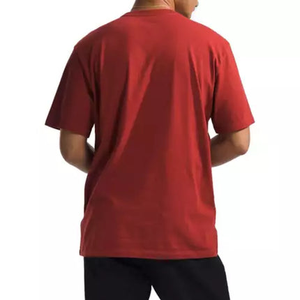 Men's The North Face Half Dome T-Shirt- Iron Red