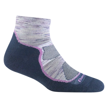 Women's Light Hiker 1/4 Lightweight	Sock - Cosmic Purple