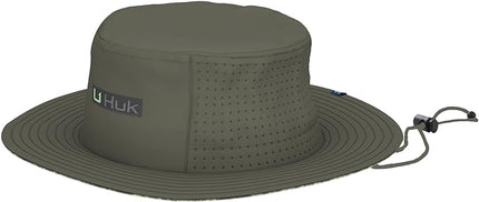 Huk Aqua Dye Performance Bucket Hat - Moss
