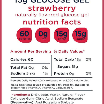 Glucose Gel Pack - Strawberry