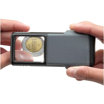 Minibrite 5X LED Lighted Slide Out Aspheric Magnifier