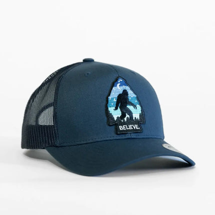 Bigfoot Believe Hat - Navy / Navy