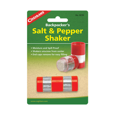 Backpacker's Salt & Pepper Shaker