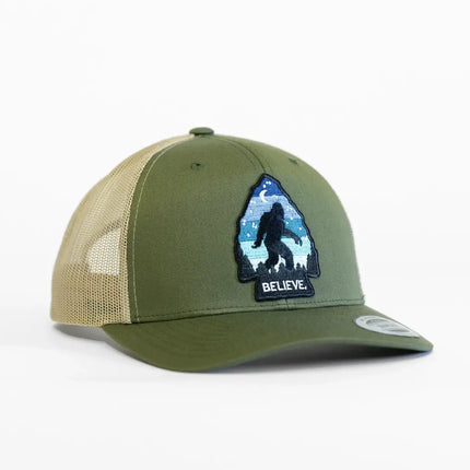 Bigfoot Believe Hat - Moss / Khaki