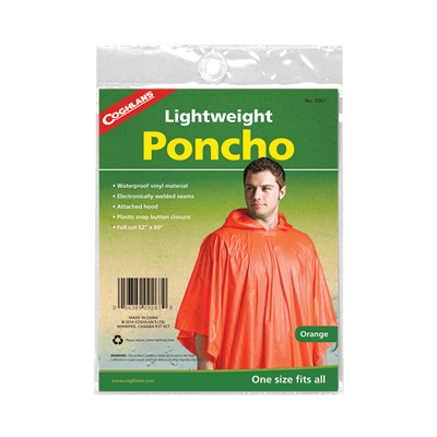 Poncho - Orange