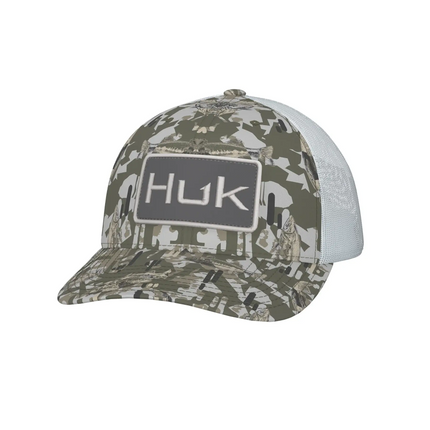 Huk KC Apex Vert Trucker Hat - Apex Vert Moss