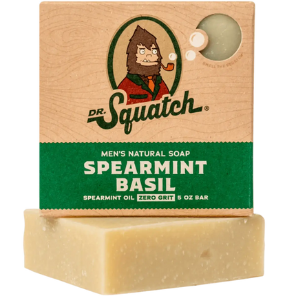 Dr. Squatch Bar Soap - Spearmint Basil