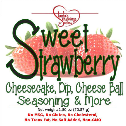 Sweet Strawberry Fruit Dip Mix