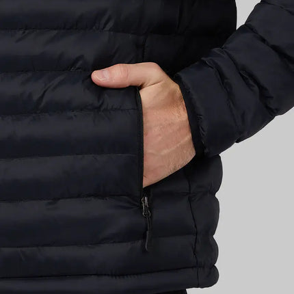 Men's Lightweight Packable Jacket - Black