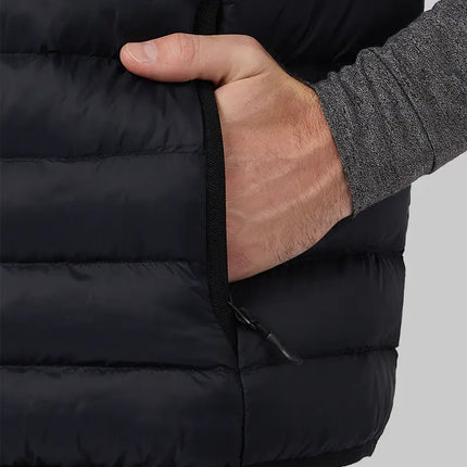 Men's Lightweight Packable Vest - Black