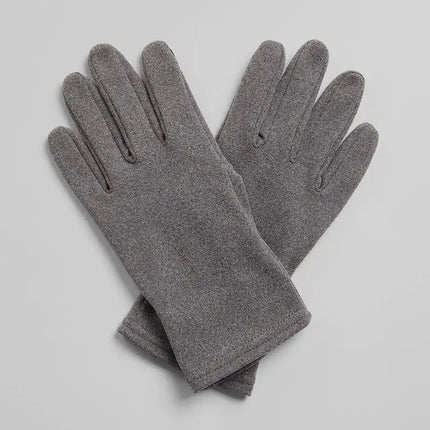 Unisex Heat Fleece Gloves - Charcoal