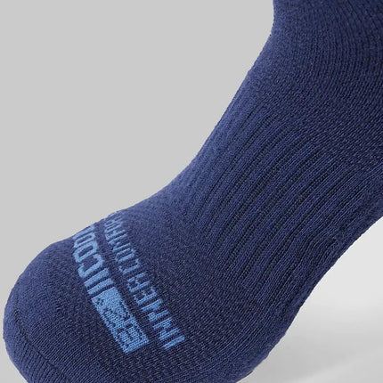 Men's Cool Comfort Ankle Running Sock, 6-Pack - Grey/Black/Navy
