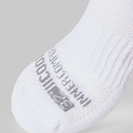 Women's Cool Comfort Ankle Running Sock, 6-Pack - White