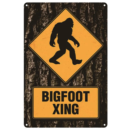 Bigfoot Xing Tin Sign