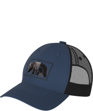 Mudder Trucker Hat - Shady Blue/Bear Graphic