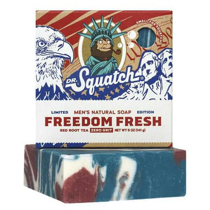 Dr. Squatch Bar Soap - Freedom Fresh V3