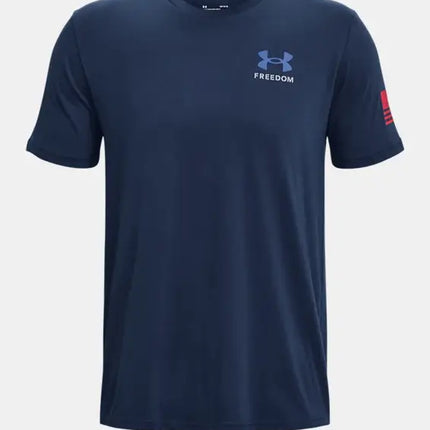Men's Freedom Flag T-Shirt - Academy/Royal