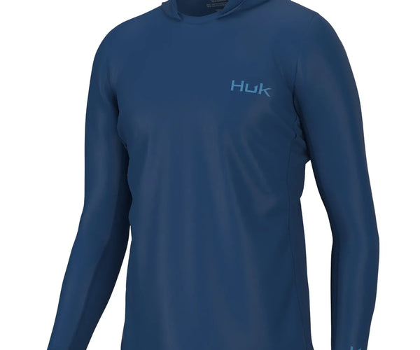 Huk Men ' S Icon x Tide Change Fade Shirt - The Edge
