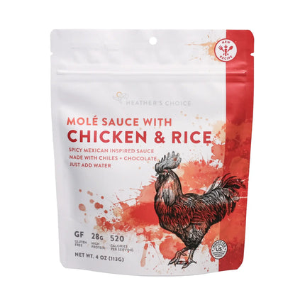 Molé Sauce with Chicken & Rice
