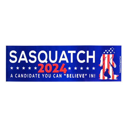 'Sasquatch for President 2024' Bumper Sticker