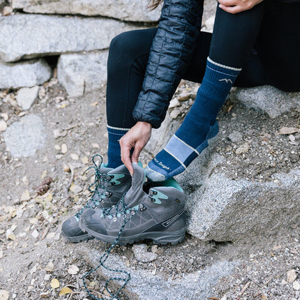 Women's Hiker Boot Midweight Hiking Sock w/ Full Cushion - Eclipse