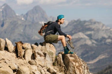 Men's Sunset Ridge Micro Crew Lightweight Hiking Sock - Bottle