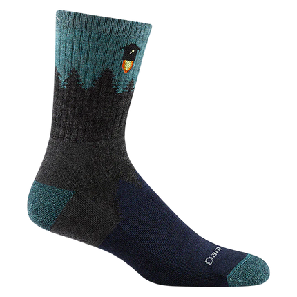Men's Number 2 Micro Crew Midweight Hiking Sock - Gray