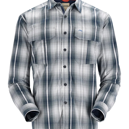M's ColdWeather Shirt - Navy Sterling Plaid