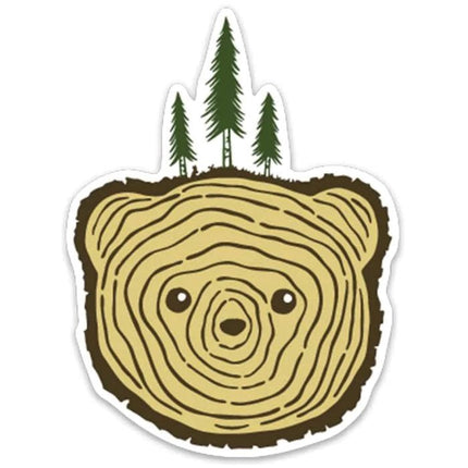 Bear Tree Sticker
