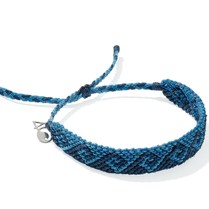 4Ocean Bali Wave Braid Bracelet - Dark Blue Multi
