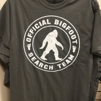 Bigfoot Search Team T-Shirt - Dark Gray