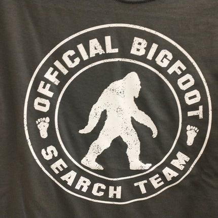 Bigfoot Search Team T-Shirt - Dark Gray