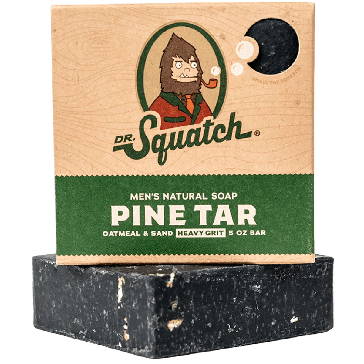 Dr. Squatch Pine Tar Soap - 5oz Free Shipping 863765000001