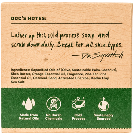 Dr. Squatch Bar Soap - Pine Tar