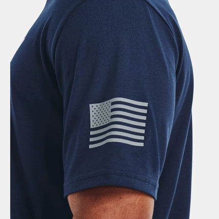 Men's Freedom Logo T-Shirt - Academy/Steel