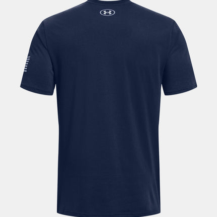 Men's Freedom Logo T-Shirt - Academy/Steel