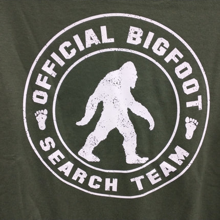 Bigfoot Search Team T-Shirt - Military Green