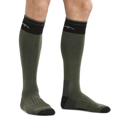 Hunter Over-the-Calf Heavyweight Hunting Sock w/ Full Cushion - Forest