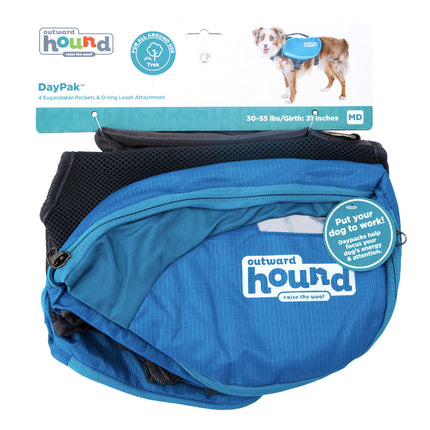 DayPak Saddleback Dog Backpack, Blue