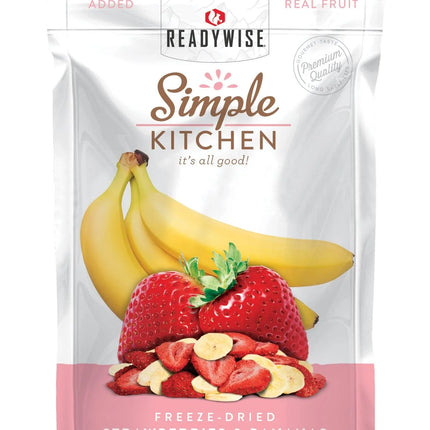 Simple Kitchen Strawberries & Bananas
