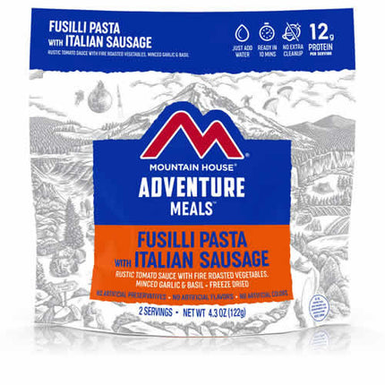 Fusilli Pasta w/ Italian Sausage