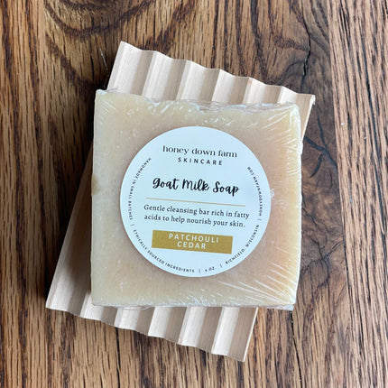 Goat Milk Soap - Patchouli Cedar