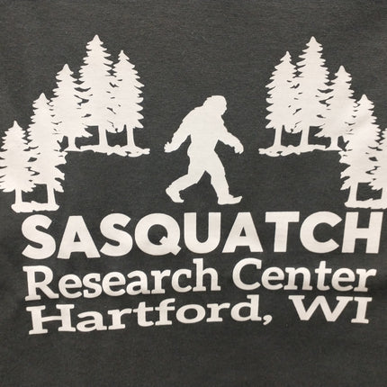 Sasquatch Research Center T-Shirt - Dark Gray