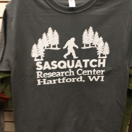 Sasquatch Research Center T-Shirt - Dark Gray