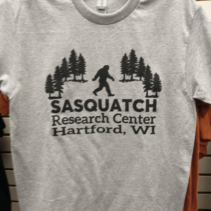 Sasquatch Research Center T-Shirt - Light Gray