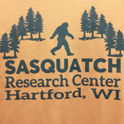 Sasquatch Research Center T-Shirt - Texas Orange