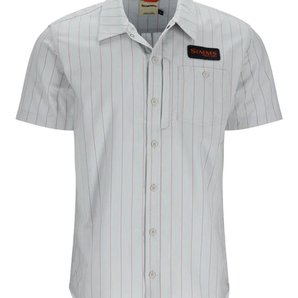 M's Shop Shirt - Sterling/Clay Stripe